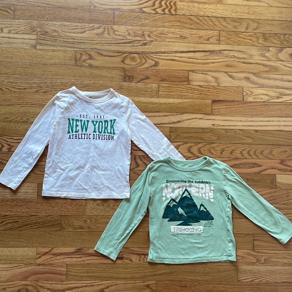 H&M long sleeve shirts